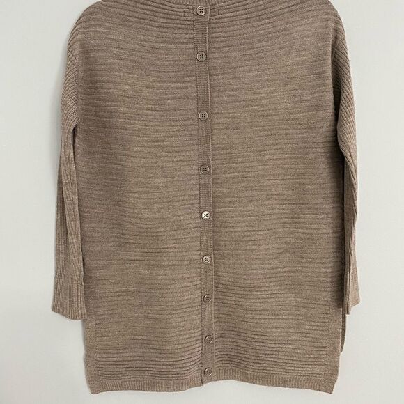 Tahari Sweater 50% Merino Wool 50% Acrylic Women Size S - Picture 4 of 5